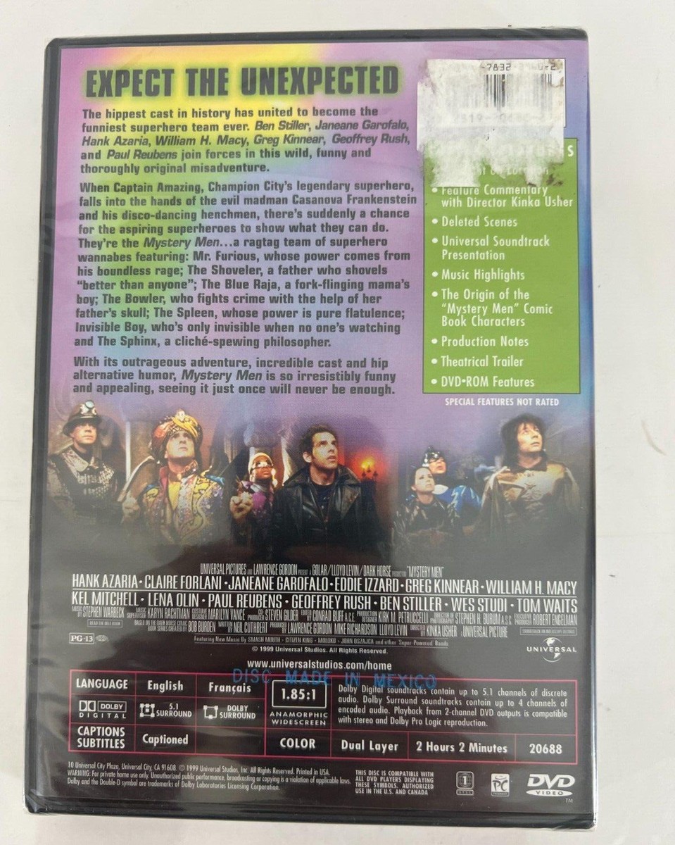 Mystery Men (DVD, 1999) for sale online | eBay