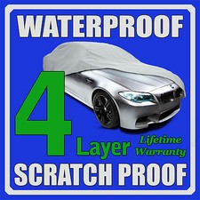 4 Layer Car Cover Breathable Waterproof Layers Outdoor Indoor Soft Lining Fog