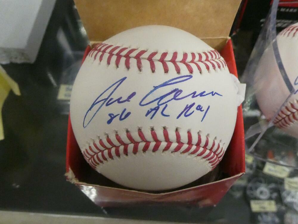 Jose Canseco Oakland A's signed MLB Baseball JSA Inscripton 