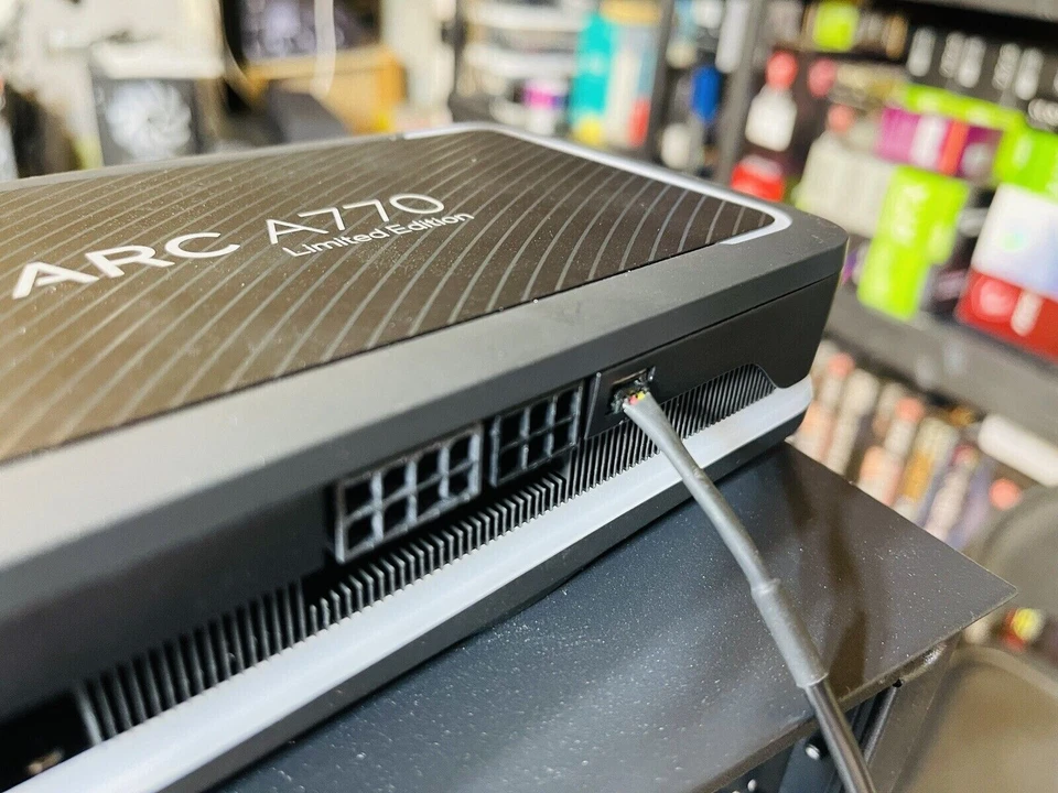 Intel Arc A770 LE (Limited Edition) 3-Pin to USB Connector RGB Cable - Image 3 of 4