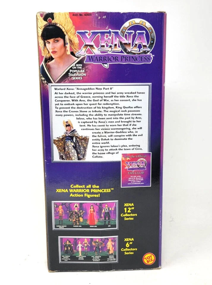 Figura de acción Xena Warlord Armageddon Xena Warrior Princess 1999 (en segunda mano). Foto 4 de 4