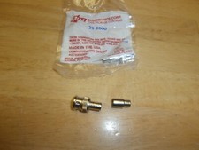 LOT/11 BNC 2 PC MALE CRIMP COAXIAL CONNECTOR RG59,NOS