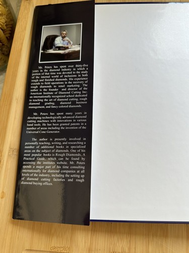 New Diamond Inclusions Book By Nizam Peters For Diamond Grading - Picture 12 of 12