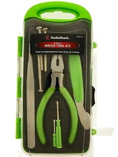 Radio Shack 8 piece Watch Tool Kit with Carrying Case 6400191