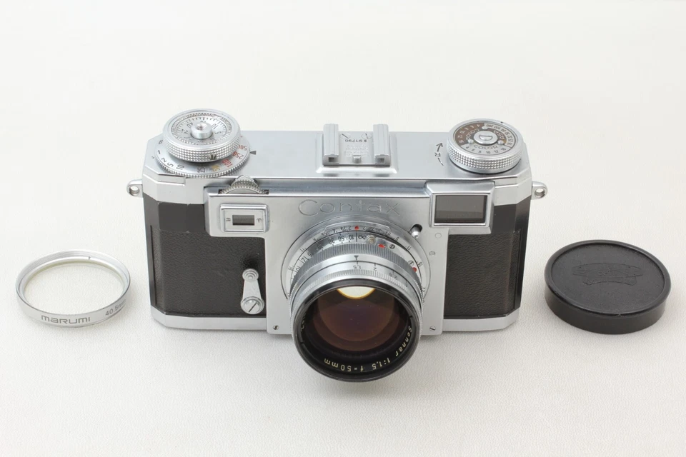 [MINT] Zeiss Ikon Contax IIa 35mm Film Camera 50mm F1.5 Lens  Japan - Image 2 of 4