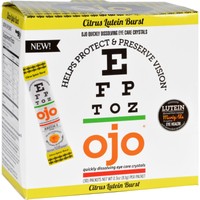 Ojo Eye Care Crystals - Citrus Lutein Burst - 30 Packets on sale Ojo Eye Care Crystals - Citrus Lutein Burst - 30 Packets on sale
