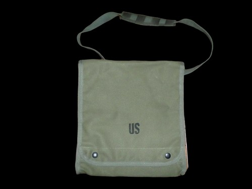U.S MILITARY MAP CASE CANVAS BAG WITH 
