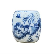 Blue and White Blue Willow Miniature Decoartive Piece
