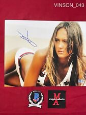 SHARNI VINSON AUTOGRAPHED SIGNED 11x14 PHOTO! YOU'RE NEXT! BECKETT COA! BIKINI! SHARNI VINSON AUTOGRAPHED SIGNED 11x14 PHOTO! YOU'RE NEXT! BECKETT COA! BIKINI!
