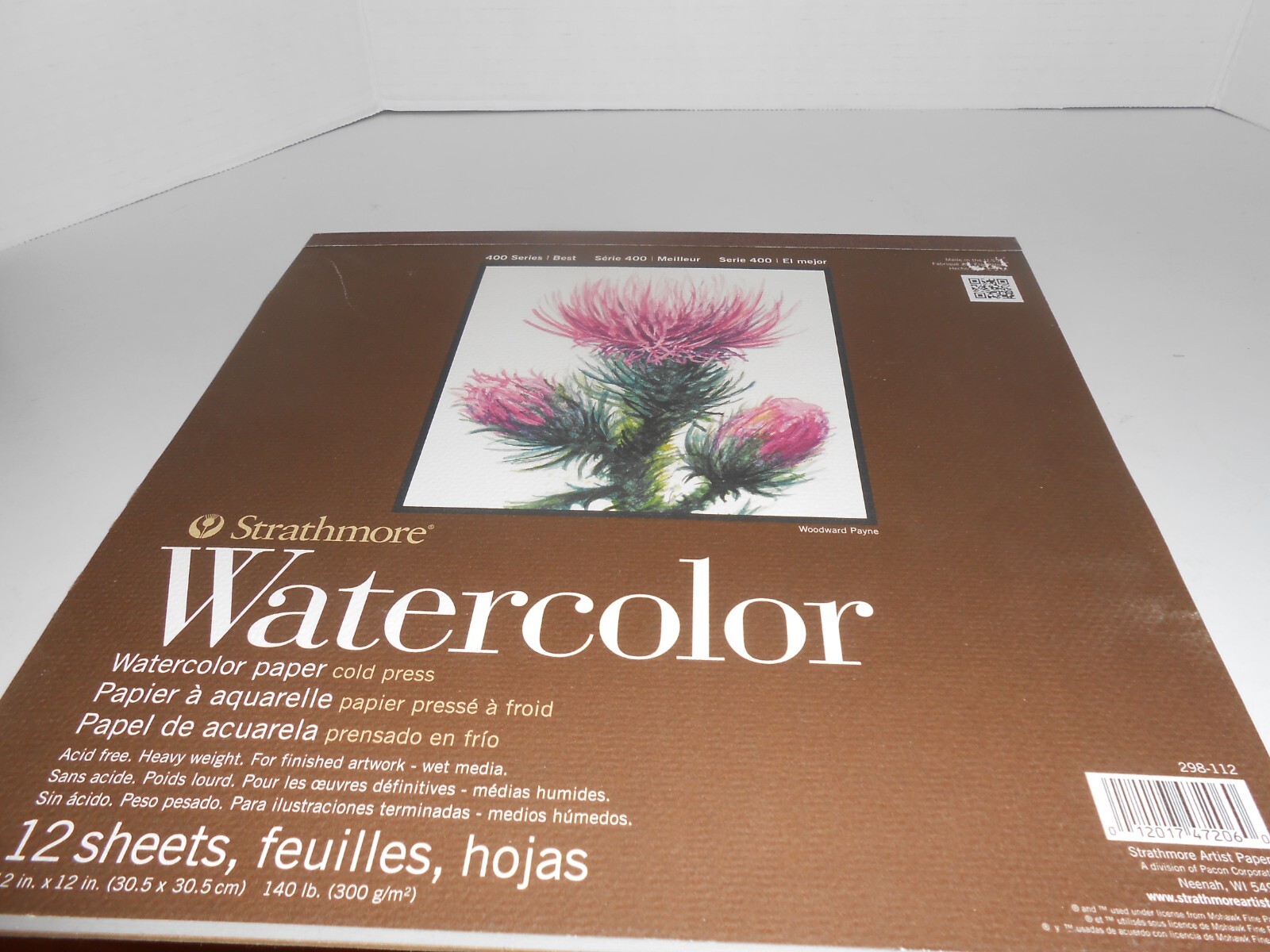 Strathmore Watercolor paper 12x12 12 sheets eBay