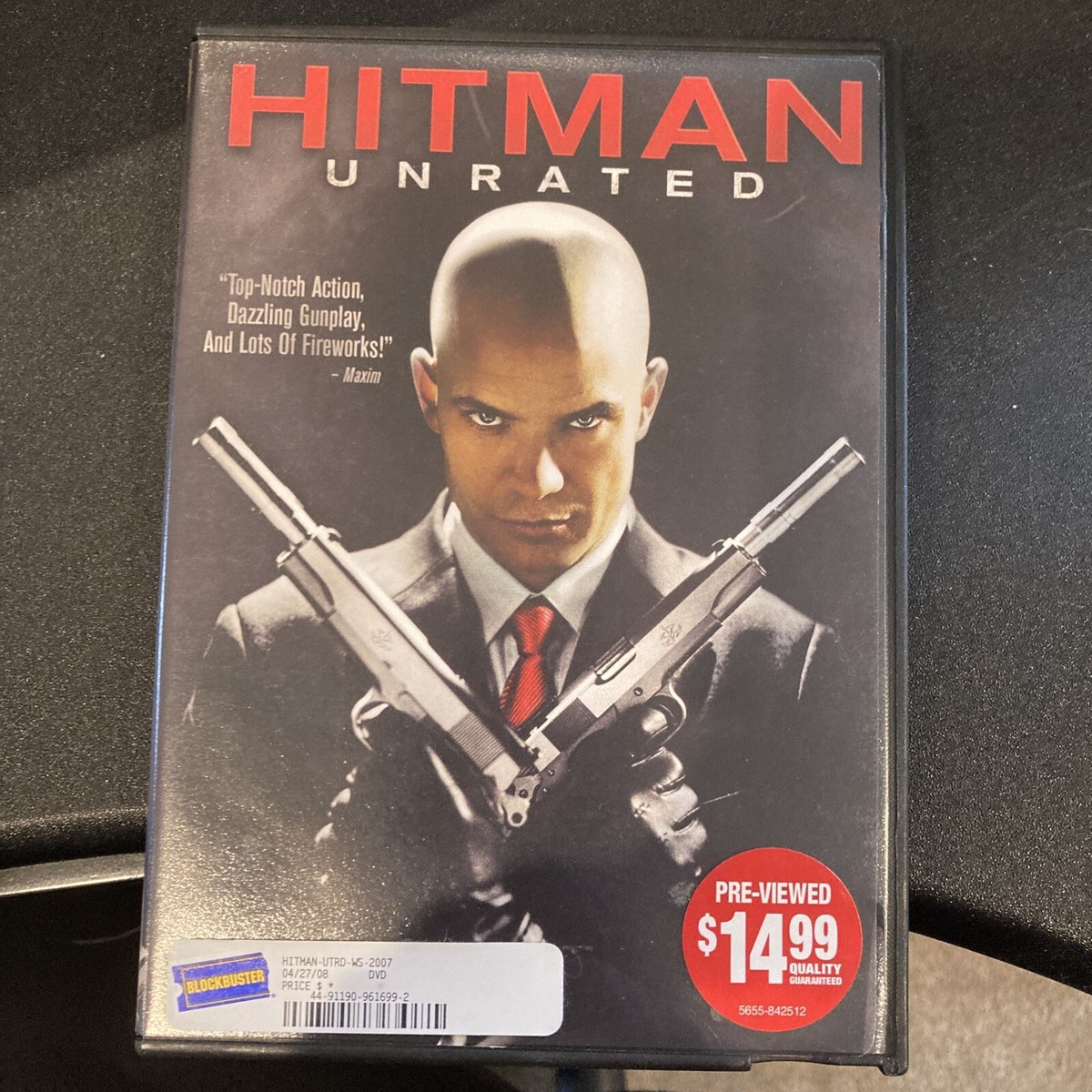 Hitman (2007 Unrated DVD) Timothy Olyphant Olga Kurylenko