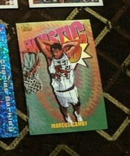 1997-98 Topps Basketball Fantastic 15 Marcus Camby Toronto Raptors Insert Card
