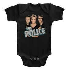 Body musical une pièce pré-vente The Police combinaison de saut chemise bébé bambin