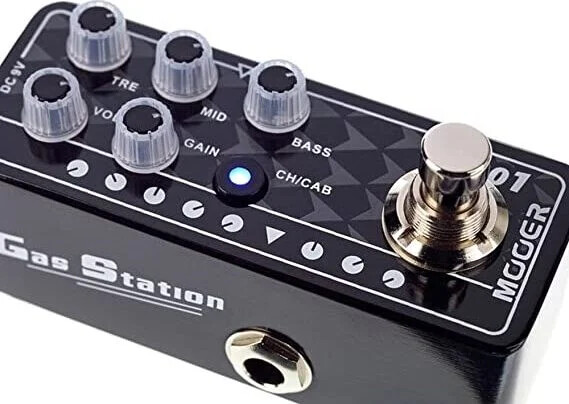 アダプタ付 Mooer micro preamp 001 gas station Amazon.com