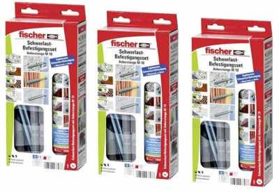 Fischer 97807 Schwerlast-Set Injektionsmörtel FIS VS 300 T SBS, VPE 3 Stück