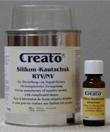 Silikon-Kautschuk für plastisches Gestalten