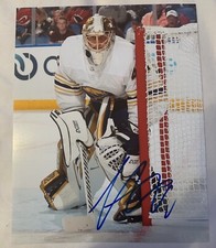Carter Hutton Autographed Buffalo Sabres 8x10 Signed ARIZONA COYOTES GOLD 50th 