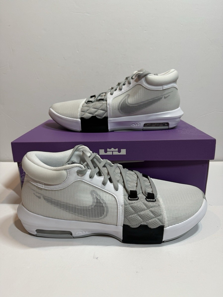 国内配送 NIKE LEBRON WITNESS VIII EP WHITE /L.GREY-BLACK Nike LeBron Witness VIII | Foot Locker