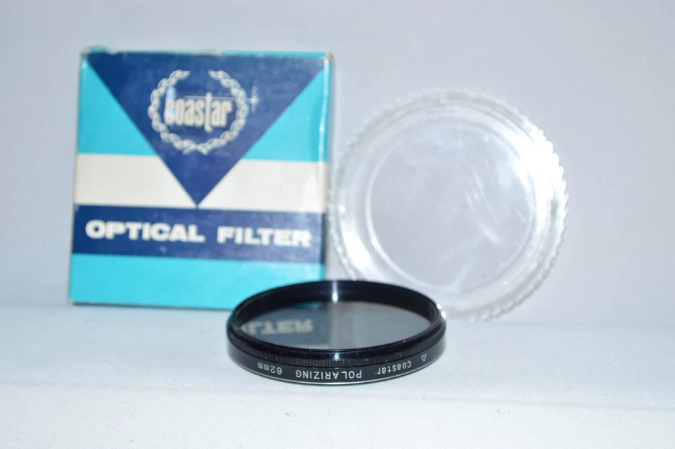 Coastar 62 mm Pola (Polarizer) Screw-In Filter w Case/Box Made in Japan (U-114) - Image 3 of 3