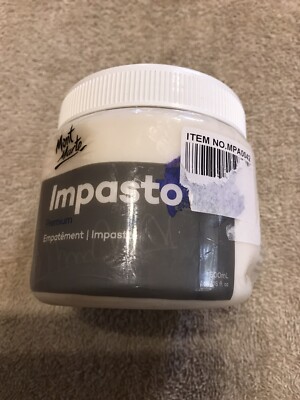 Mont Marte Impasto Acrylic Medium 500ml 16.9 Damaged Jar