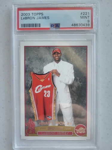 LeBron James #221 2003 Topps PSA 9 (52279240)