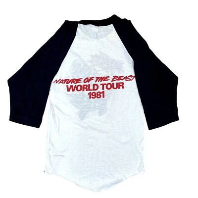 Vince Neil ヴィンテージ ツアーTシャツ ステッカー&缶バッジ付き