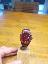 AB AETERNO Damen Uhr Limited Edition Donna Storm. Echtholz Uhr, Swarovski Steine