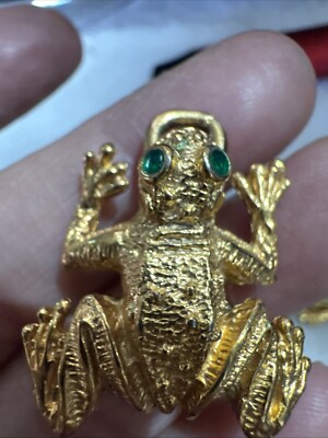 Mimi Di N Kissing Frogs Belt Buckle Vintage 1975 | eBay display picture 3