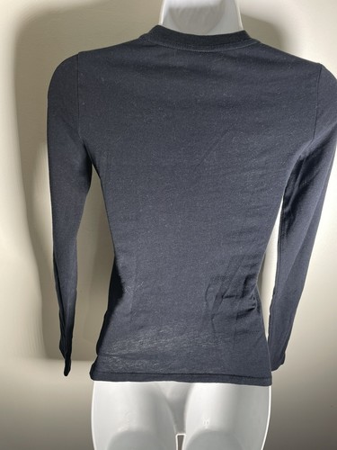 Abercrombie & Fitch Sweater Girls Juniors Size L Blue Long Sleeve Box9 - Picture 5 of 6