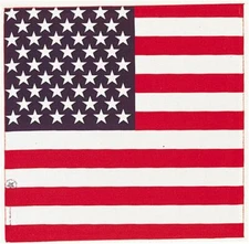 Carolina Creative PATRIOTIC BANDANAS AMERICAN FLAG