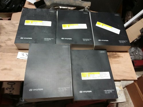 Equipo original 2009 Hyundai Genesis Shop Servicio Manual de Reparación Juego con Electricidad y Supply - Imagen 9 de 9