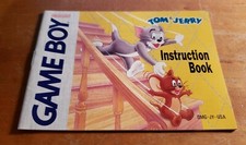 Tom  Jerry - Instruction Booklet - Nintendo Gameboy video game MANUAL ONLY