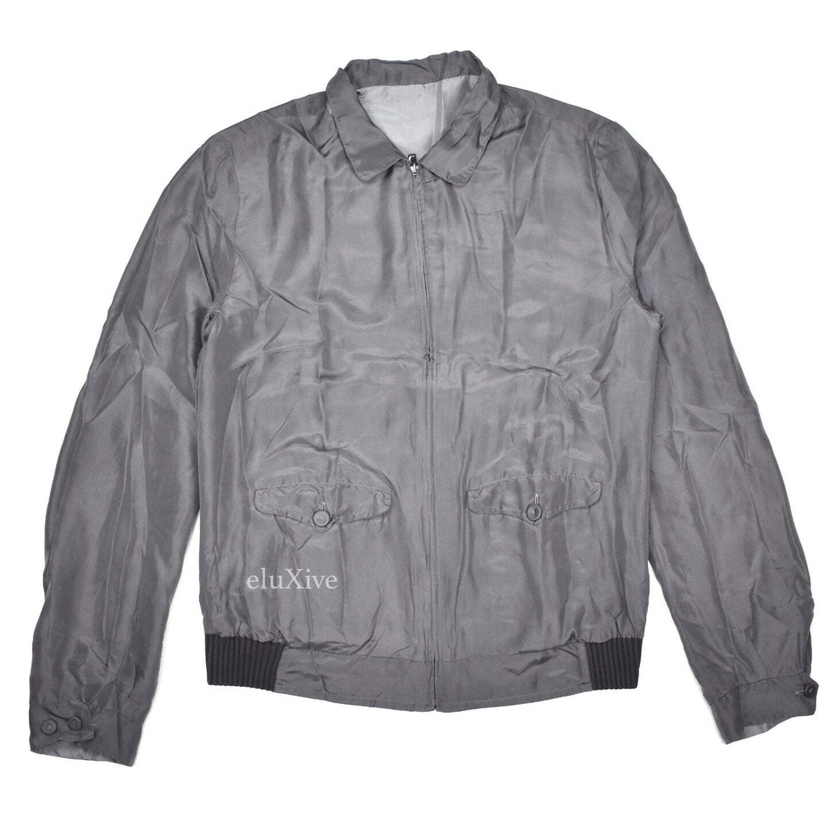 Dolce & Gabbana MA-1ジャケット グレー　44 2026年最新】D&G ／ Dolce＆Gabbana メンズ MA-1・フライトジャケット
