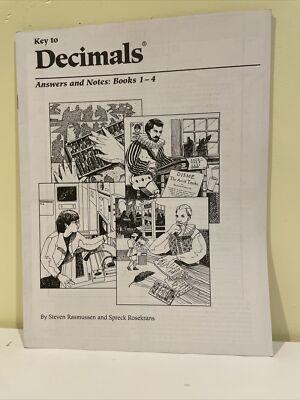 Key to Decimals : Answers and Notes, Paperback by Key Curriculum, Key Curricu...