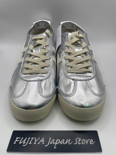 Onitsuka Tiger MEXICO 66 Unisex 1183B566 021 PLATEADO/BLANCO APAGADO Nuevo - Imagen 11 de 19