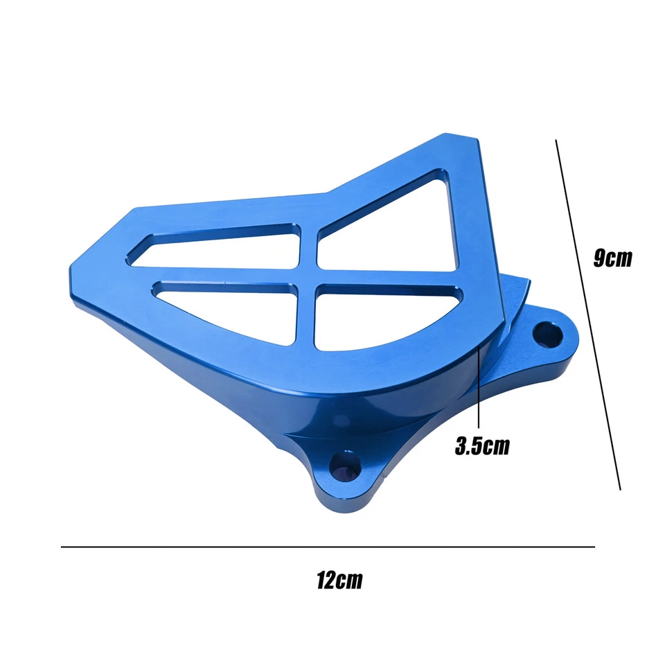 Front Sprocket Chain Cover Guard Fits for Yamaha YZ125 1993-2004 Dirt Bike Blue Foto 3 de 4