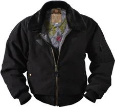 Tactical B-15A Flight Jacket Vintage Military Style Bomber B15A Coat