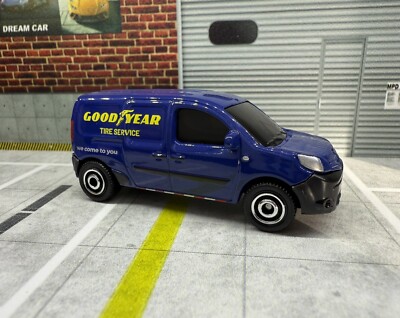 2023 Matchbox 2018 Renault Kangoo  Goodyear Tires  Blue Loose