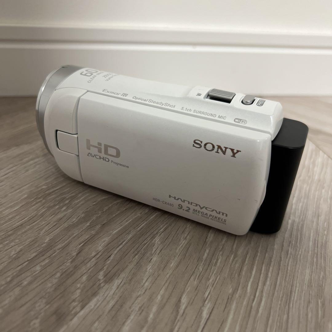 SONY HDR-CX480 Handycam White HD Video Camera 30x Optical SONY HDR-CX480 Handycam White HD Video Camera 30x Optical