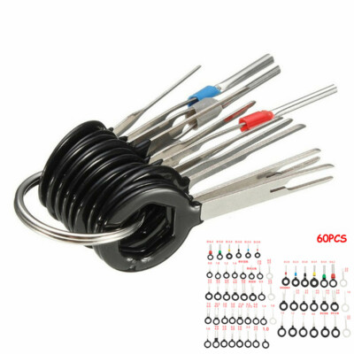 60X Car Circuit Board Wire Harness Terminal Extraction Crimp Needle Remove Tool