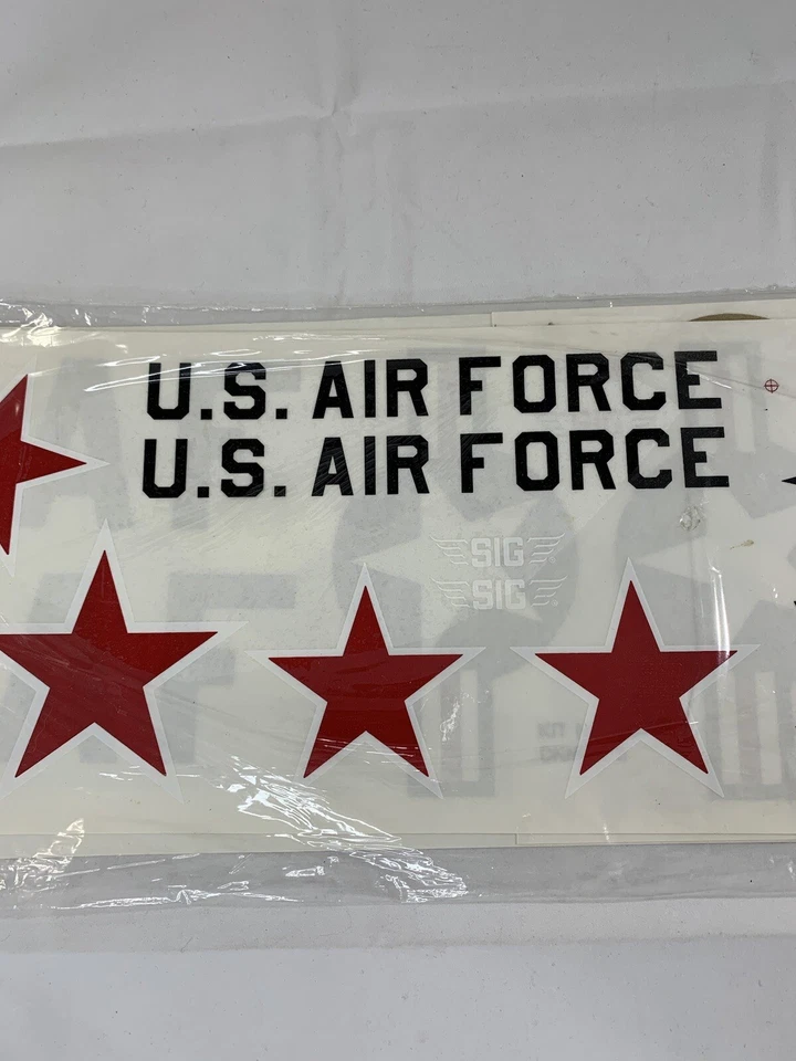 Vintage SIG RC Sticker Decal 3 Sheets Kit No. RC-70 DKM-70 Complete Graphics - Image 3 of 4