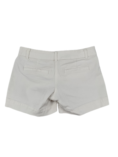 Limited Denim Tailored Short Womens Size 2 White Stretch 2 Button Closure - Picture 3 of 12