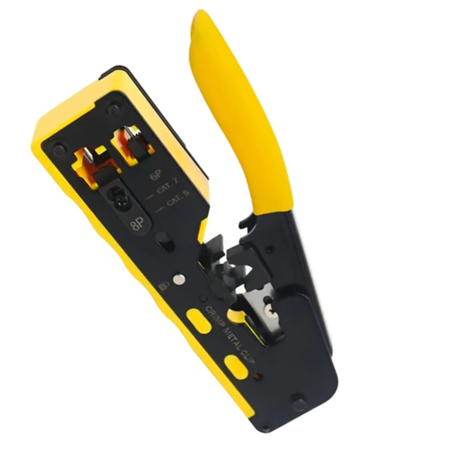RJ45 Crimp Tool Kit Crimper Network Cat5 Cat6 Cat7 Crimp Multifunctional Pliers - Photo 4/16
