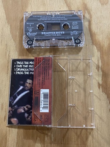 Beastie Boys - Pass The Mic Cassette Tape 1992 Capitol Records Hip Hop Rap Vtg - Picture 6 of 7