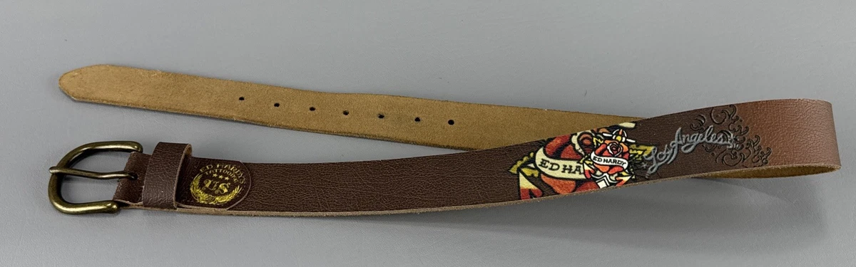 Ed Hardy Leather Brown Belts for Women for sale | eBay