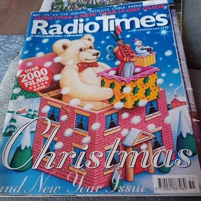 RADIO TIMES Christmas 20th December 2003 - 2nd January 2004 Magazine - Image 1 of 3