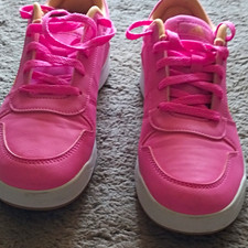 adidas Unisex Sneaker Sportschuh Low Top Gummisohle Rosa Schnürung EU 39,5