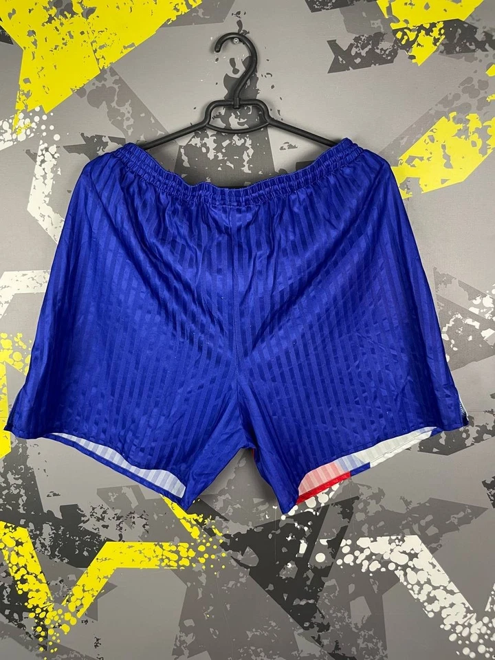 Pantalones Cortos de Fútbol Reebok Vintage Multicolor Años 90 Hombres Talla 2XL ig93 Foto 2 de 4