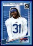 2025 Panini Donruss Optic Rated Rookie Maxwell Hairston #286 Blue Hyper Prizm