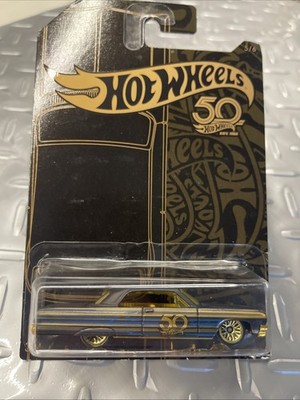 Hot Wheels 1964 Chevrolet Impala. Rare,HTF! '18 50th Ann. Black
